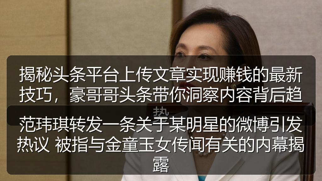 范玮琪转发一条关于某明星的微博引发热议 被指与金童玉女传闻有关的内幕揭露